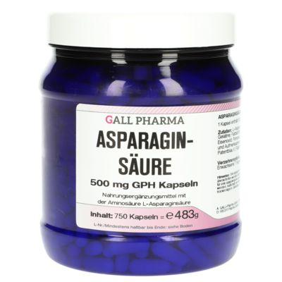 ASPARAGINSÄURE 500 mg GPH Kapseln