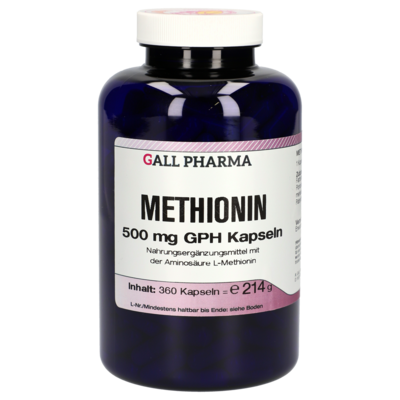 METHIONIN 500 mg GPH Kapseln