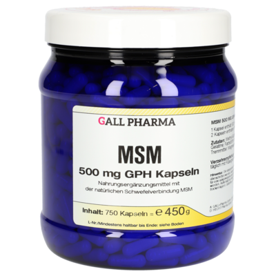 MSM 500 mg GPH Kapseln