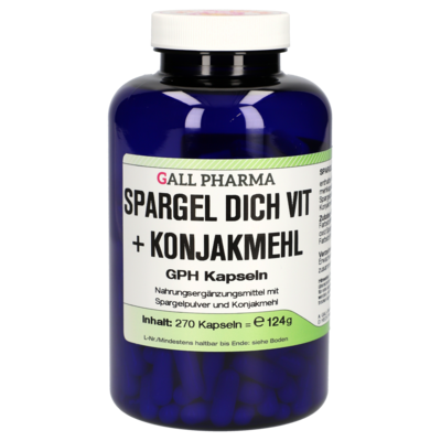 SPARGEL DICH Vit+Konjakmehl GPH Kapseln