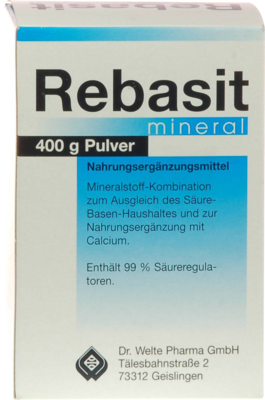 REBASIT Mineral Pulver