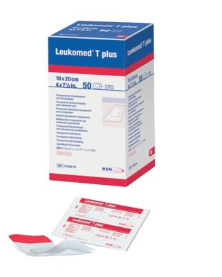 LEUKOMED transp.plus sterile Pflaster 8x15 cm