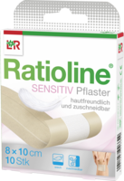 RATIOLINE sensitive Wundschnellverband 8 cmx1 m