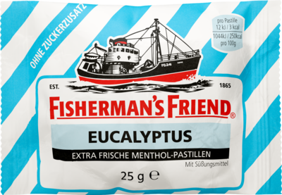 FISHERMANS FRIEND Eucalyptus ohne Zucker Pastillen