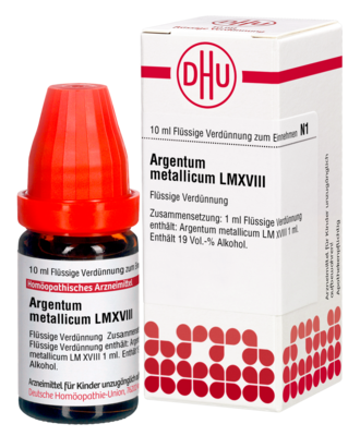 ARGENTUM METALLICUM LM XVIII Dilution