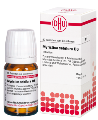 MYRISTICA SEBIFERA D 6 Tabletten