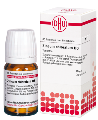 ZINCUM CHLORATUM D 6 Tabletten