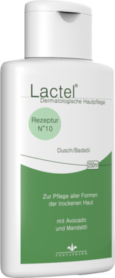 LACTEL Nr.10 Dusch Badeöl