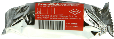 ZINKLEIMBINDE Dracozink 8 cmx7 m