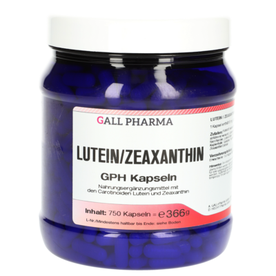 LUTEIN ZEAXANTHIN GPH Kapseln