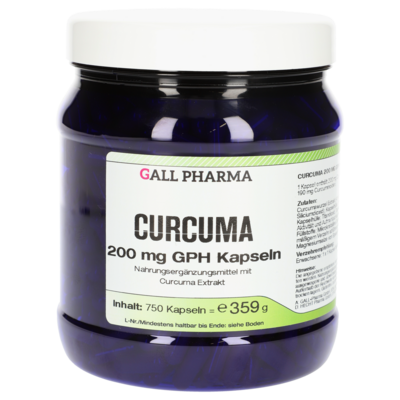 CURCUMA 200 mg Kapseln