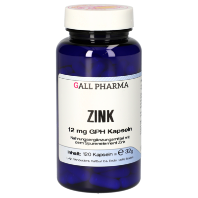 ZINK 12 mg GPH Kapseln