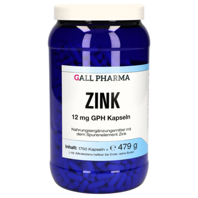 ZINK 12 mg GPH Kapseln