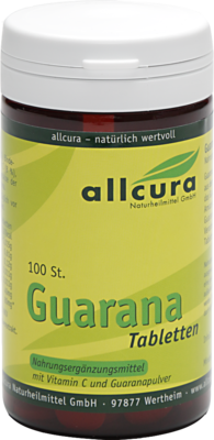 GUARANA TABLETTEN 200 mg Extraktpulver