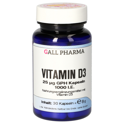 VITAMIN D3 25 µg GPH Kapseln