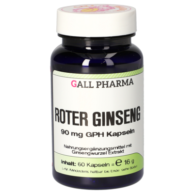 ROTER GINSENG 90 mg GPH Kapseln