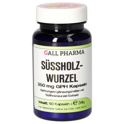 SÜSSHOLZWURZEL 350 mg GPH Kapseln