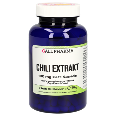 CHILI EXTRAKT 100 mg GPH Kapseln