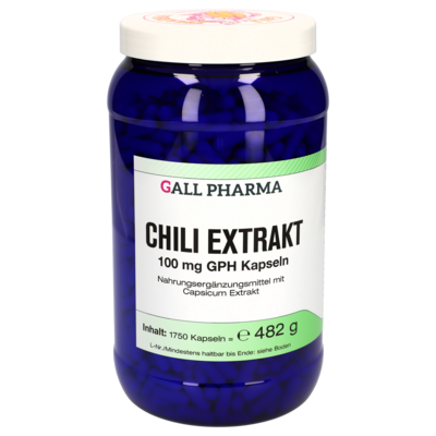 CHILI EXTRAKT 100 mg GPH Kapseln