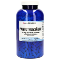 PANTOTHENSÄURE 6 mg GPH Kapseln