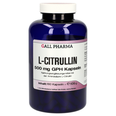 L-CITRULLIN 500 mg GPH Kapseln