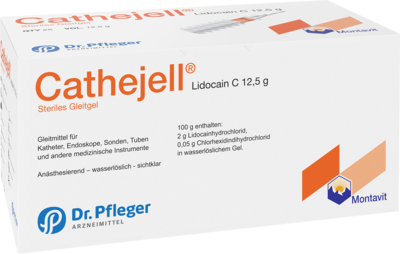 CATHEJELL Lidocain C steriles Gleitgel ZHS 12,5 g