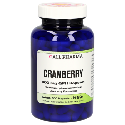 CRANBERRY 400 mg GPH Kapseln