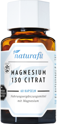 NATURAFIT Magnesium 130 Citr Kapseln