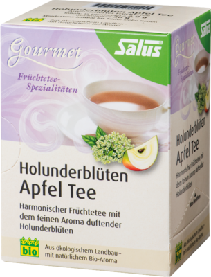 HOLUNDERBLÜTEN Apfel Tee Salus Filterbeutel