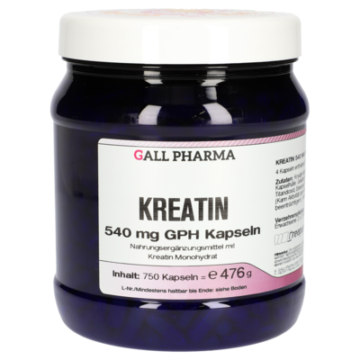 KREATIN 540 mg GPH Kapseln