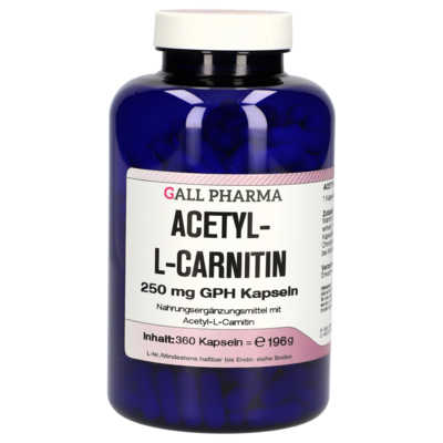 ACETYL-L-CARNITIN 250 mg GPH Kapseln