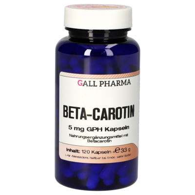 BETA CAROTIN 5 mg GPH Kapseln