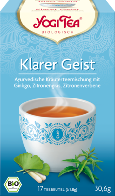 YOGI TEA Klarer Geist Bio Filterbeutel