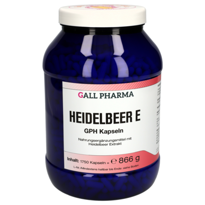 HEIDELBEER E 400 mg Kapseln