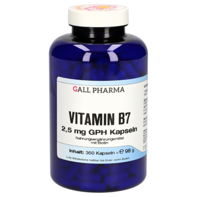 VITAMIN B7 2,5 mg GPH Kapseln