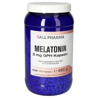 MELATONIN 5 mg GPH Kapseln