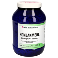 KONJAKMEHL 600 mg GPH Kapseln