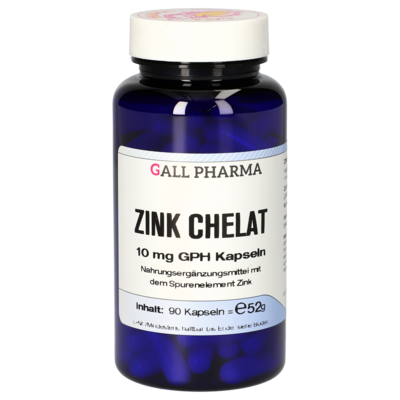 ZINK CHELAT 10 mg GPH Kapseln