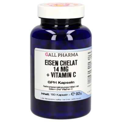 EISEN CHELAT 14 mg+Vitamin C GPH Kapseln