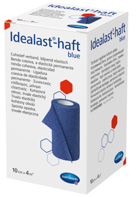 IDEALAST-haft color Binde 10 cmx4 m blau