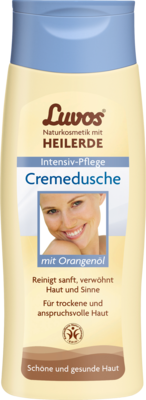 LUVOS Naturkosmetik Cremedusche mit Orangenöl