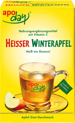 APODAY heißer Winterapfel Vitamin C Pulver