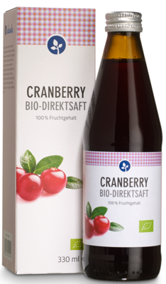 CRANBERRY 100% Bio Direktsaft