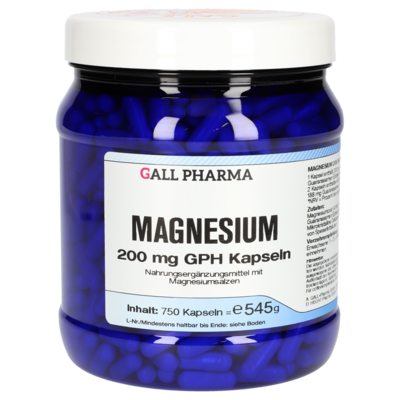 MAGNESIUM 200 mg GPH Kapseln