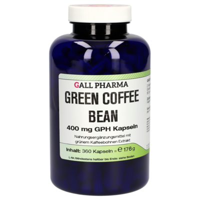 GREEN COFFEE Bean 400 mg GPH Kapseln