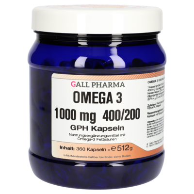 OMEGA-3 1000 mg 400/200 GPH Kapseln