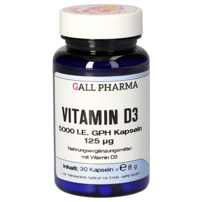 VITAMIN D3 125 µg GPH Kapseln