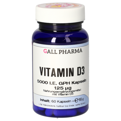 VITAMIN D3 125 µg GPH Kapseln