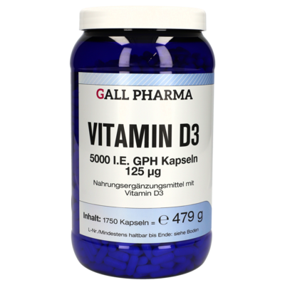 VITAMIN D3 125 µg GPH Kapseln