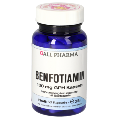 BENFOTIAMIN 100 mg GPH Kapseln